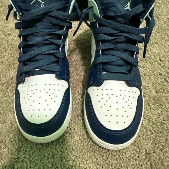 brand-new jordan 1 mid blue mints - Picture 4 of 11